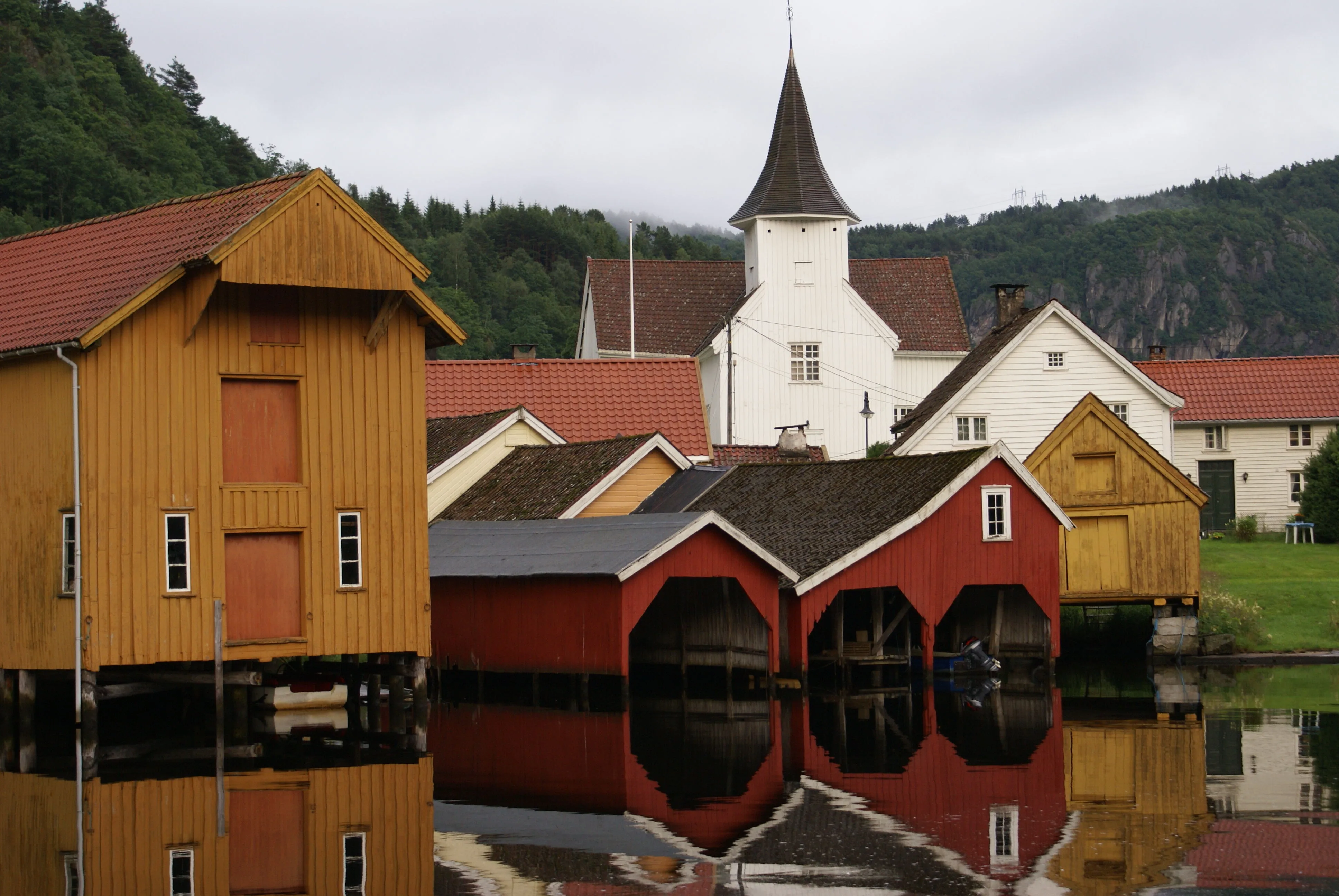 Feda bygd og Fedafjorden