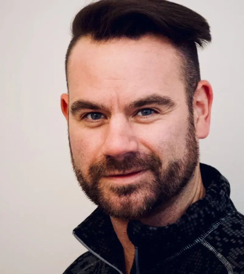 Portrett av Stian Hoholm