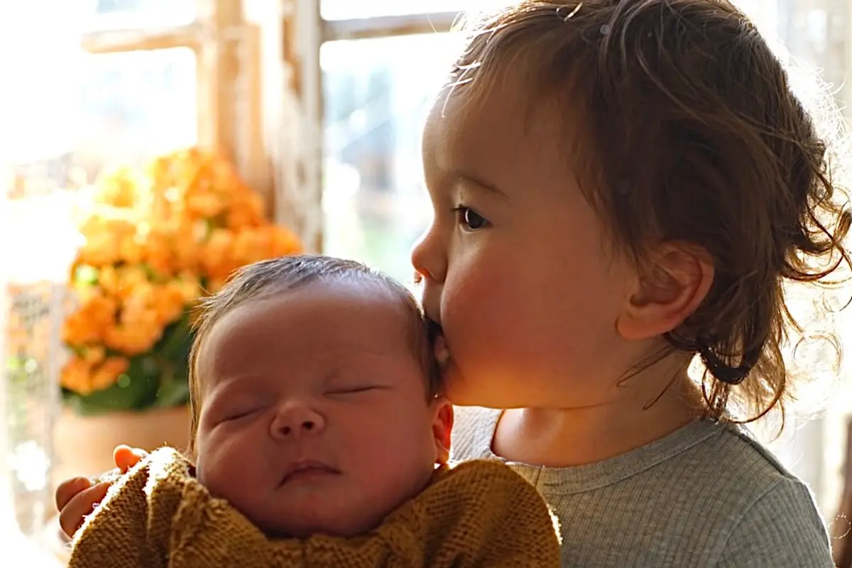 Håkon og Sonja, barna til Henrik og Shi